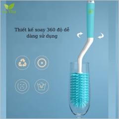 LAVITA - SET 3 CỌ BÌNH NÚM TI ỐNG HÚT M6355