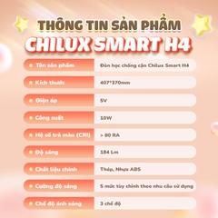 CHILUX - ĐÈN HỌC CHỐNG CẬN H4