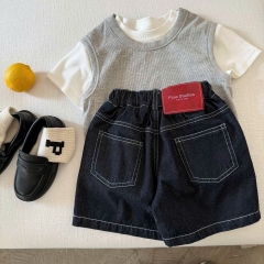 BK - Quần đùi bò đen (90-150)