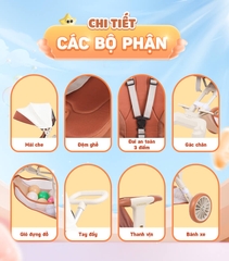 CHILUX - XE ĐẨY GẤP GỌN M55