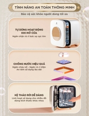 CHILUX - MÁY TIỆT TRÙNG UV SẤY KHÔ ĐA NĂNG S3