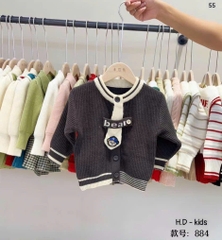 SA Áo len đính Gấu(90-130)