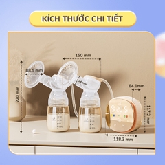 CHILUX - MÁY HÚT SỮA ĐÔI XB 8116
