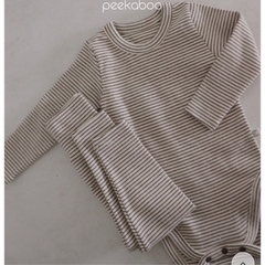 PEEKABOO Body suit DIDI kẻ(6M,12M)