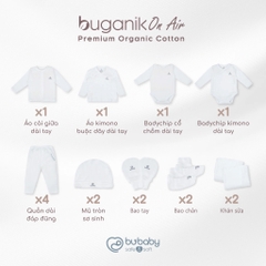 BU Set sơ sinh Buganik On Air(0-3M)