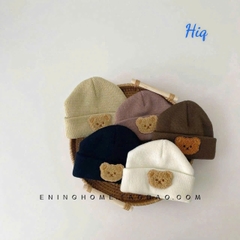 KK - MŨ LEN MẶT GẤU NỔI