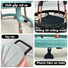 ZOKO - XE TRÒN TẬP ĐI CÓ TAY VỊN PM-02132