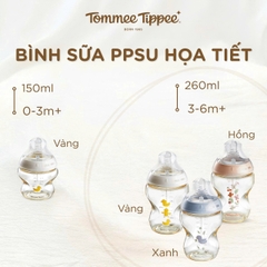 TOMMEE TIPPEE - BÌNH SỮA PPSU HỌA TIẾT