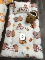 KK - SET NỆM TOPPER MUJJI KÈM GỐI
