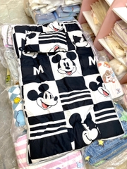 KK - SET NỆM TOPPER MUJJI KÈM GỐI
