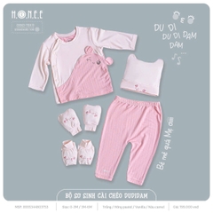 HRNEE - Bộ sơ sinh cài chéo DUIDAM(0-6M)