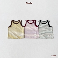 OBEBI - Áo ba lỗ kẻ ngang OBEBI (73-120)