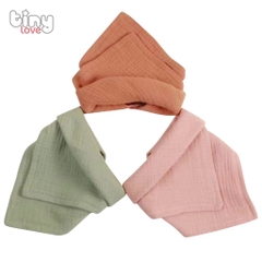 TINYLOVE - YẾM TAM GIÁC MUSLIN COTTON 2 LỚP