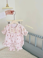 TL - Bộ ngủ ngắn tay hoạ tiết đáng yêu (90-130)