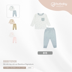 BUBABY - Bộ dài tay CV Bambus Signature (S1-4Y)