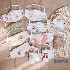 BOONA - KHẨU TRANG KÈM KÍNH CHẮN GIỌT BẮN