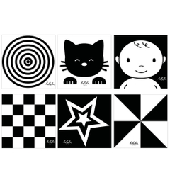 LALALA - THẺ DECAL KÍCH THÍCH THỊ GIÁC ĐEN TRẮNG
