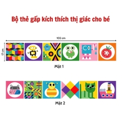 LALALA - BỘ THẺ GẤP KÍCH THÍCH THỊ GIÁC
