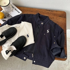 TH - Áo khoác KAKI thêu ngựa(90-140)