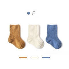 MIM Set 3 đôi tất trơn(Xs-M)