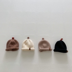 OBB Mũ len núm quả(S44-49cm)