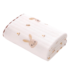 BS - Khăn ủ 3 lớp chần bông phong cách HÀN 85x85cm
