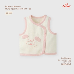 LA POMME - ÁO GILE NHỮNG NGƯỜI BẠN LÉM LỈNH (0-18M)