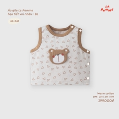 LA POMME - ÁO GILE HOẠ TẾT VUI NHỘN (0-9M)