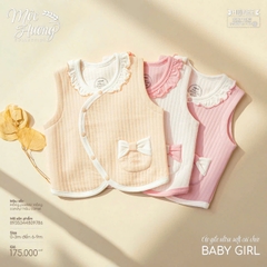 HONEE -  ÁO GILE ULTRA SOFT CÀI CHÉO BABY GIRL (0-9M)