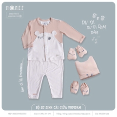HRNEE - Bộ sơ sinh cài giữa DUIDAM (0-6M)