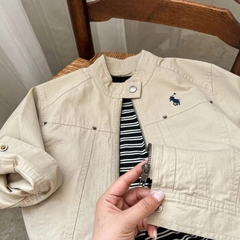 TH - Áo khoác KAKI thêu ngựa(90-140)