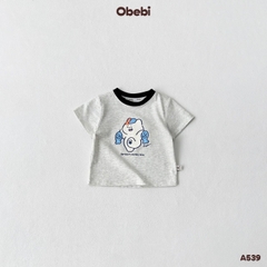OBEBI - Áo thun in hình nhân vật đáng yêu OBEBI (73-120)