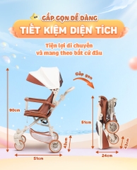 CHILUX - XE ĐẨY GẤP GỌN M55