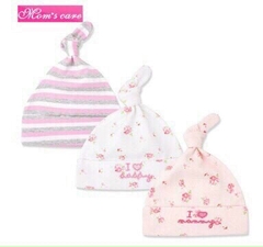 BW Set 3 mũ cotton Momcare (0-12M)