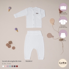 COOKIE SS dài cài giữa liền thân(0-6M)