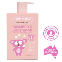 JACK N' JILL - 6M+SỮA TẮM GỘI TOÀN THÂN HỖ TRỢ HÔ HẤP NGĂN NGỪA CÔN TRÙNG