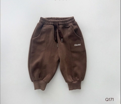 OBB Quần nỉ thêu túi chéo OBEBI(66-100)