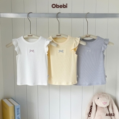 OBEBI - Áo thun cánh tiên thêu nơ OBEBI (73-120)