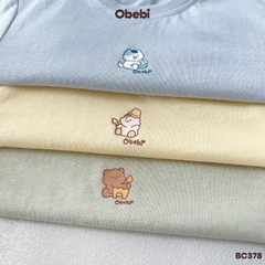 OBEBI - Bộ cộc trẻ em mùa hè hình in nhỏ OBEBI (66-120)