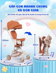 CHILUX - XE ĐẨY GẤP GỌN M22