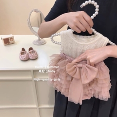 SA - Set chân váy tutu+áo trắng(5-13)