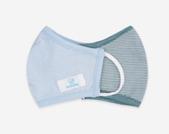 BU Khẩu trang Bamco kẻ xanh đá - kẻ xanh ghi Freesize