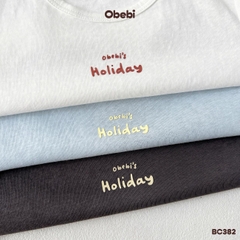 OBEBI - Bộ cộc trẻ em Holiday OBEBI (66-120)