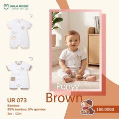 UALA ROGO - BỘ BODY CỘC PONNY BROWN UR073