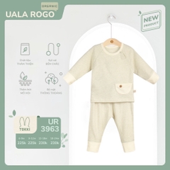 UALA ROGO Bộ quần áo dài tay có túi (6-24M)