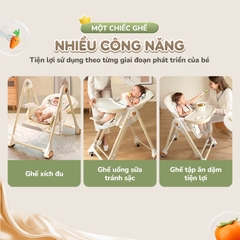 CHILUX - GHẾ ĂN DẶM GROW V PLUS