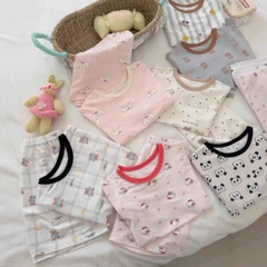 BK - Bộ cộc tay hoạ tiết (90-150)