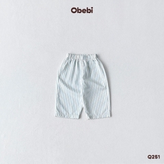 OBEBI - Quần dài kẻ sọc suông OBEBI (66-120)