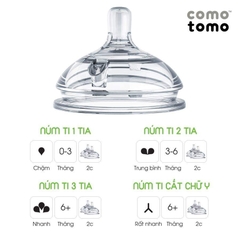 COMOTOMO - NÚM TI SILICONE