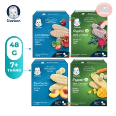 GERBER - 7M+BÁNH GẠO THANH